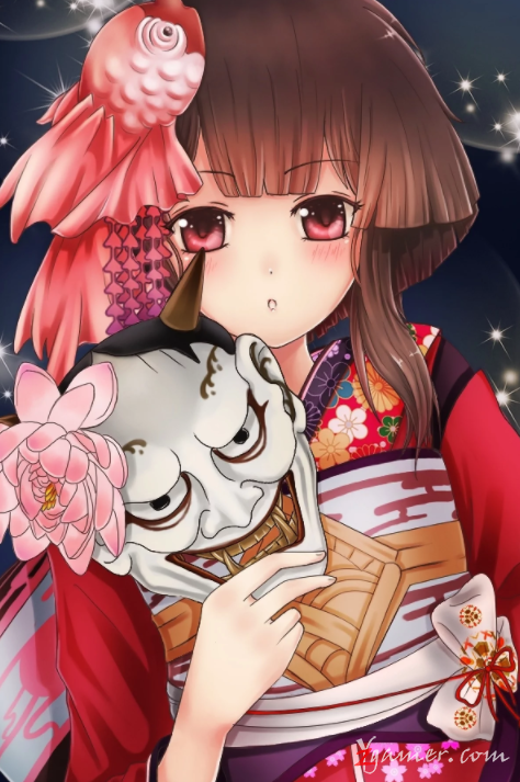 阴阳师手游萝莉神乐壁纸美图鉴赏999
