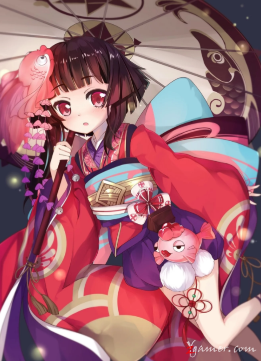 阴阳师手游萝莉神乐壁纸美图鉴赏365